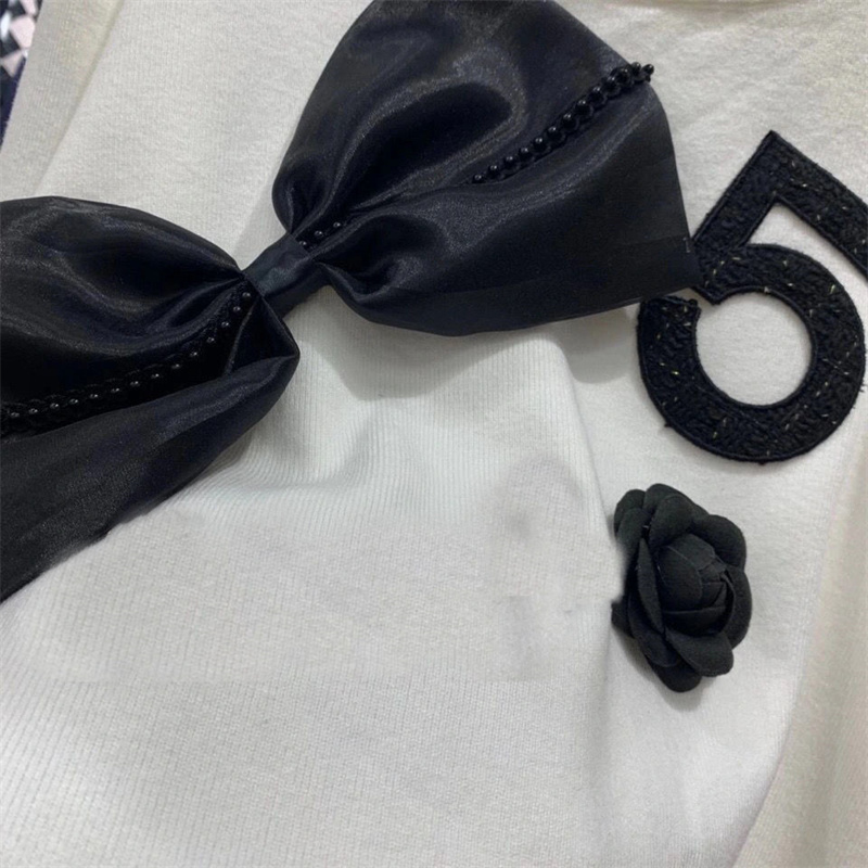 Women's Knitted Sweaters Heart Glitter Twinkle With Big Bowknot Five Letter Fall Girls Wool With Long-Sleeved Knit Shirt Elastic Fashion Pullove