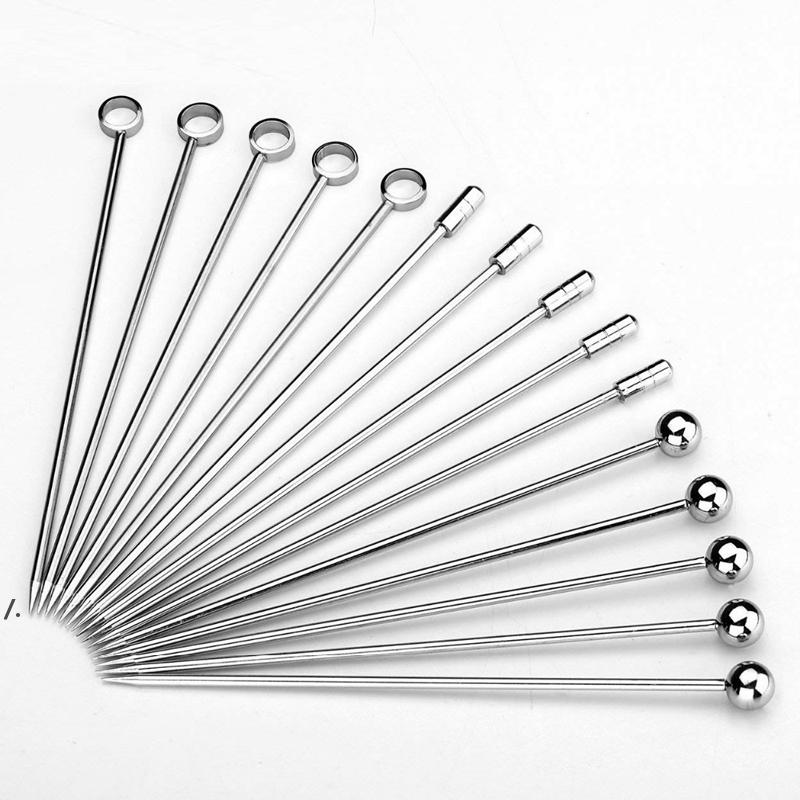 NewMetal Fruit Stick Stainless Steel Cocktail Pick Tools Reusable Silver Cocktails Drink Picks 4.3 Inches 11cm kitchen Bar Party Tool EWA65
NewMetal Fruit Stick Stainless Steel Cocktail Pick Tools Reusable Silver Cocktails Drink Picks 4.3 Inches 11cm kitchen Bar Party Tool EWA65
