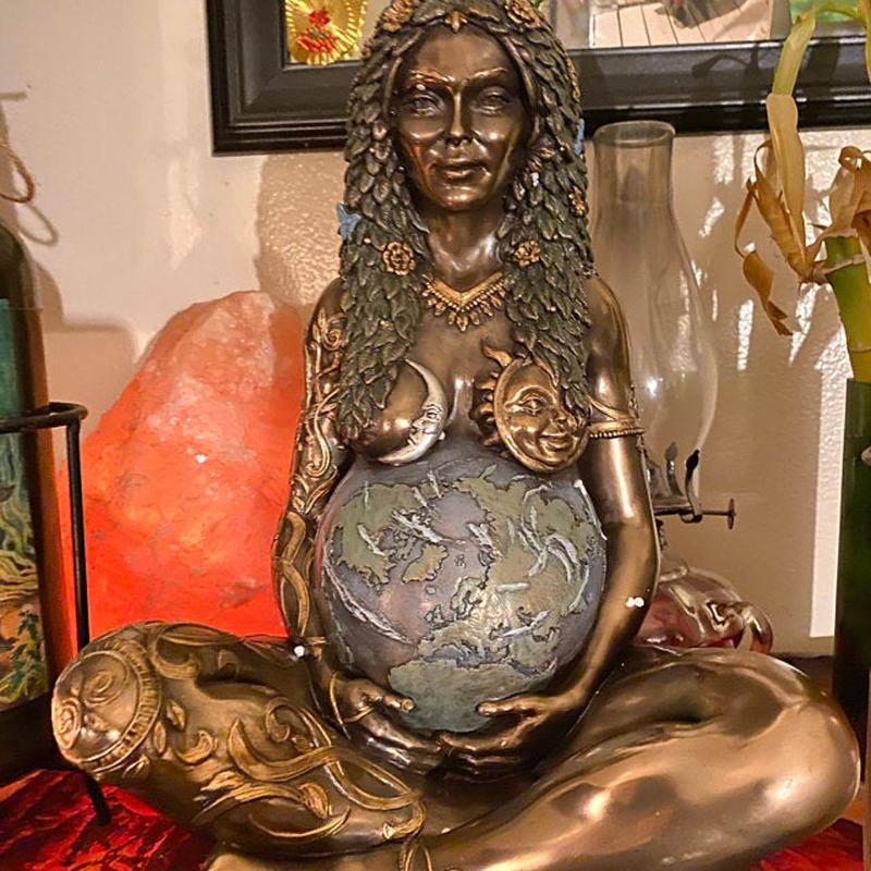 1/2PCS Mother Earth Art Statue Polyresin Figurine Goddess Of The Garden Outdoor Decoration Decorations
1/2PCS Mother Earth Art Statue Polyresin Figurine Goddess Of The Garden Outdoor Decoration Decorations
