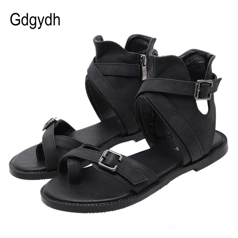 Sandals Gdgydh 2021 Ankle Strap Gladiator Flat Women Fashion Buckle Rome Shoes Female Beach Side Zipper European Wholesale, Black
Sandals Gdgydh 2021 Ankle Strap Gladiator Flat Women Fashion Buckle Rome Shoes Female Beach Side Zipper European Wholesale, Black
