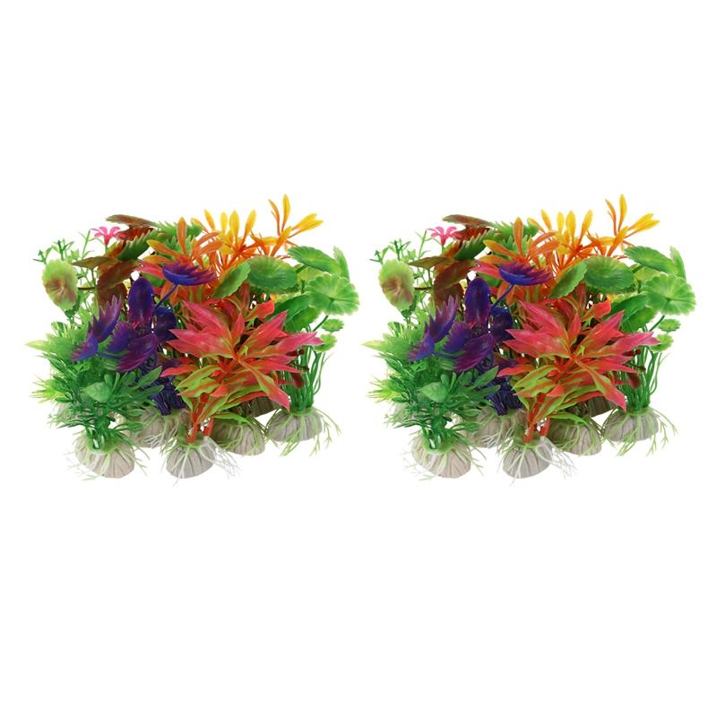 Decorations XD-20 X Mixed Artificial Aquarium Fish Tank Water Plant Plastic Decoration Ornament
Decorations XD-20 X Mixed Artificial Aquarium Fish Tank Water Plant Plastic Decoration Ornament