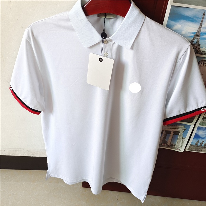 Classic Polos Shirts Cotton Luxury Designers T-shirt for men stripe Fashion poloshirt man Embroidery High street print mens polo shirt M-3XL, White
Classic Polos Shirts Cotton Luxury Designers T-shirt for men stripe Fashion poloshirt man Embroidery High street print mens polo shirt M-3XL, White
