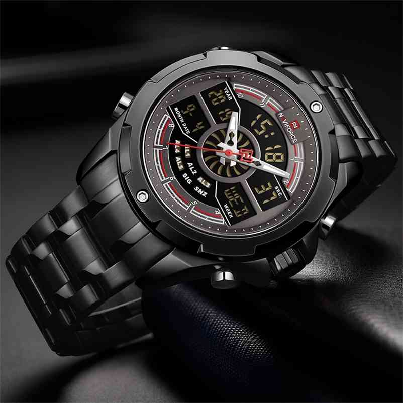 NAVIFORCE Men Watch Top Luxury Brand Waterproof Quartz Mens Wristwatches Sports Analog Digital Male Clock Relogio Masculino 210608, Coffee
NAVIFORCE Men Watch Top Luxury Brand Waterproof Quartz Mens Wristwatches Sports Analog Digital Male Clock Relogio Masculino 210608, Coffee