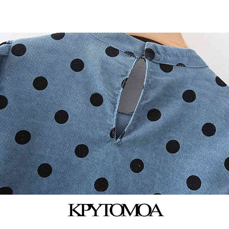 Elegant Polka Dot Pockets Corduroy Mini Dress Women Fashion O Neck Long Sleeve Female Dresses Casual Vestidos Mujer 210420