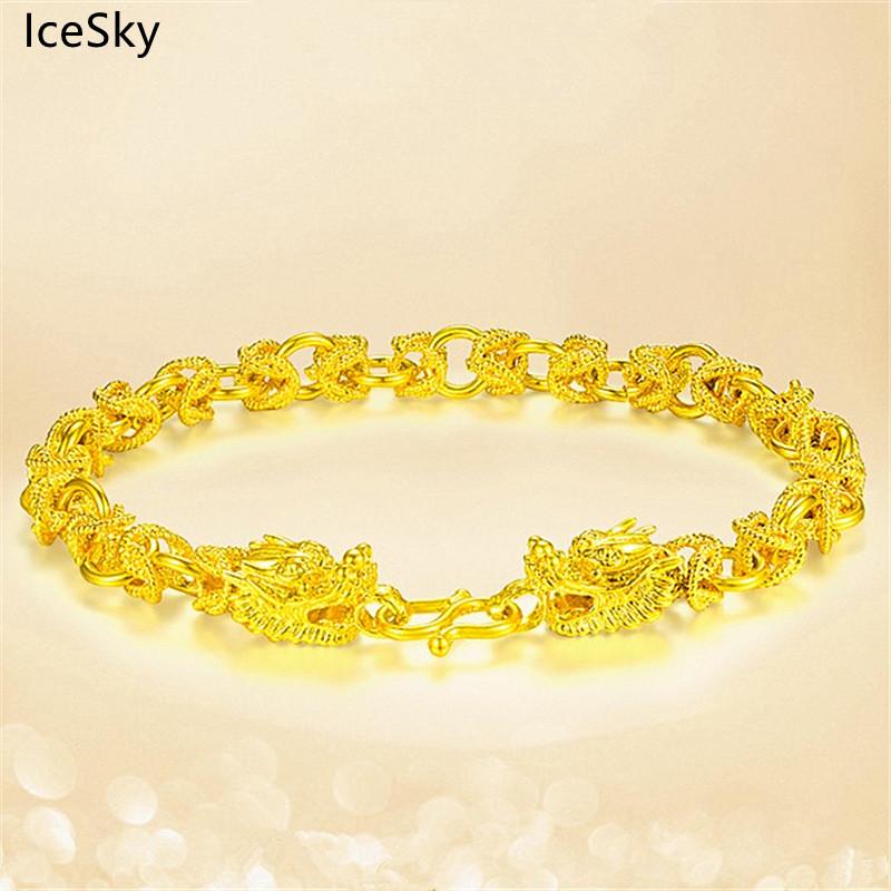 Charm Bracelets Fashion Men Gold-plated Jewelry Brass Retro Domineering Power Men's Fancy Thread Faucet Bracelet Handmade
Charm Bracelets Fashion Men Gold-plated Jewelry Brass Retro Domineering Power Men's Fancy Thread Faucet Bracelet Handmade