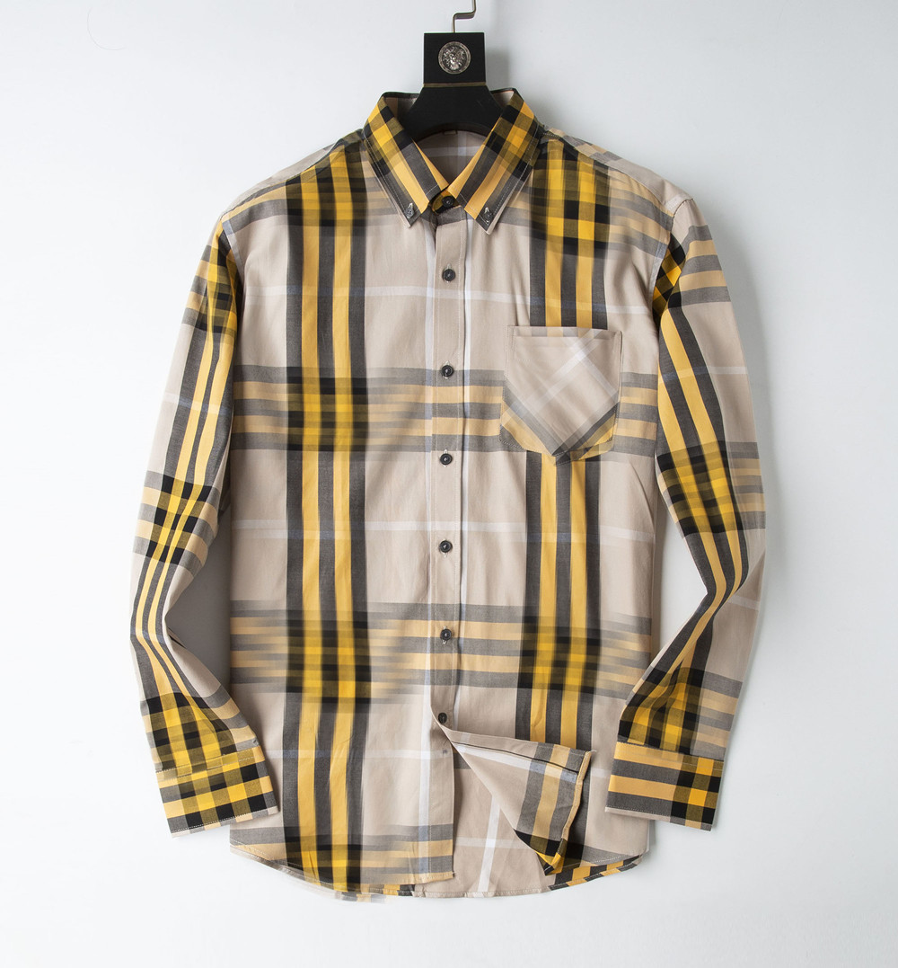 2022 Mens shirt luxury designer fashion trend wear long sleeve business casual brand spring slimming -3XL#11, Yellow
2022 Mens shirt luxury designer fashion trend wear long sleeve business casual brand spring slimming -3XL#11, Yellow