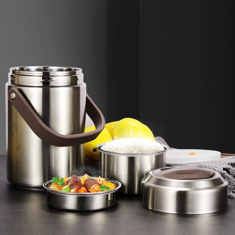 Dinnerware Sets 1.5L/2L/2.6L Big Capacity Stainless Steel Super Long Insulation Lunch Box Adult Student Bento Bucket
Dinnerware Sets 1.5L/2L/2.6L Big Capacity Stainless Steel Super Long Insulation Lunch Box Adult Student Bento Bucket