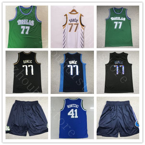2021 Men's Luka 77 Reward version Jersey Green Doncic Dirk 41 Nowitzki City Blue White Basketball Jerseys, Black;red
2021 Men's Luka 77 Reward version Jersey Green Doncic Dirk 41 Nowitzki City Blue White Basketball Jerseys, Black;red