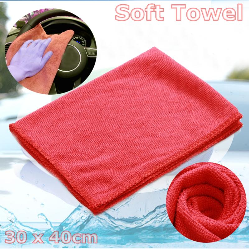 Towel 2Pcs Soft Red Practical Microfiber Cleaning Towels Car Wash Clean Cloths 30cm*40cm
Towel 2Pcs Soft Red Practical Microfiber Cleaning Towels Car Wash Clean Cloths 30cm*40cm
