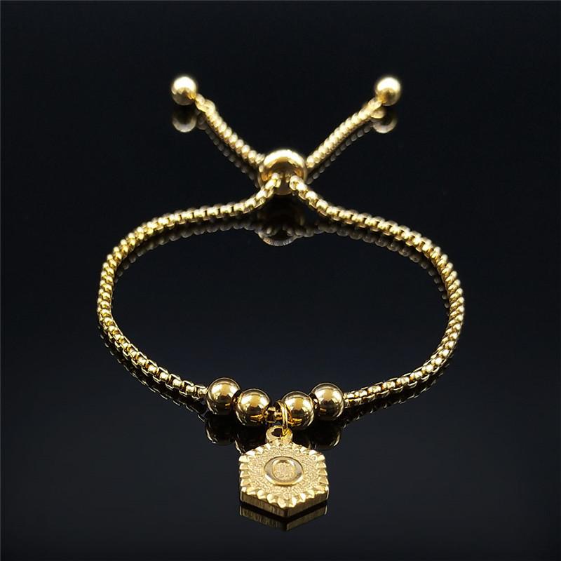 Link Chain 2022 Fashion Stainless Steel The Letter O Bracelet Charm Women Geometry Bead Jewelry Femme BHXS05Link
Link Chain 2022 Fashion Stainless Steel The Letter O Bracelet Charm Women Geometry Bead Jewelry Femme BHXS05Link