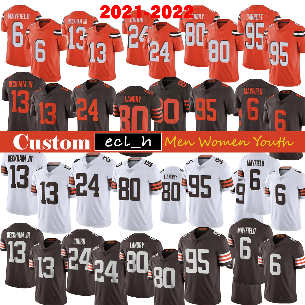 2021 football jersey custom Men Women Youth 6 Baker Mayfield 13 Odell Beckham Jr 24 Nick Chubb 80 Jarvis Landry 95 Myles Garrett 27 Hunt, As
2021 football jersey custom Men Women Youth 6 Baker Mayfield 13 Odell Beckham Jr 24 Nick Chubb 80 Jarvis Landry 95 Myles Garrett 27 Hunt, As