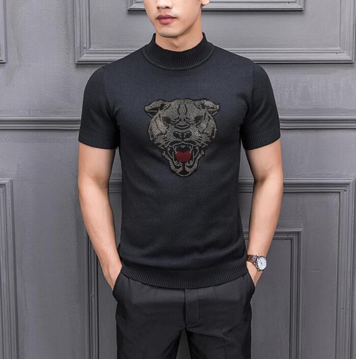 utumn Winter Short Sleeve Rhinestones Male Sweater Boy Loose Pullover Men Slim Thin Casual Knitwear Knitted Oversized, Khaki
utumn Winter Short Sleeve Rhinestones Male Sweater Boy Loose Pullover Men Slim Thin Casual Knitwear Knitted Oversized, Khaki
