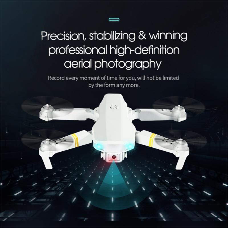 Drones D80WG RC Drone 30W Single Camera Optical Flow Quadcopter Foldable Selfie Dron Aerial Pography Long Endurance