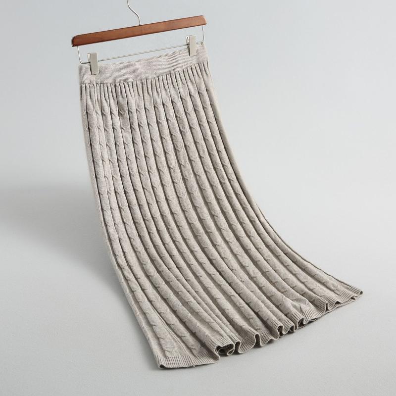 Skirts Women Autumn High Waist Knitting Long Skirt Saias Pencil Jupe Femme Faldas, Gray
Skirts Women Autumn High Waist Knitting Long Skirt Saias Pencil Jupe Femme Faldas, Gray
