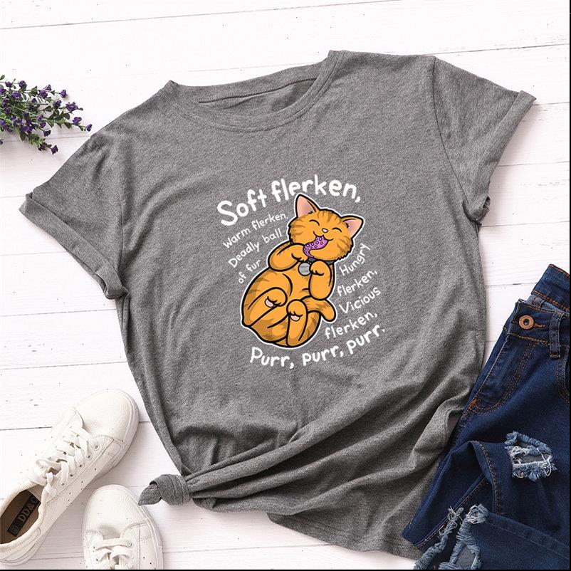 women t shirts plus size 100% cotton shirt o neck cat cartoon printed casual female tees good quality summer, White
women t shirts plus size 100% cotton shirt o neck cat cartoon printed casual female tees good quality summer, White