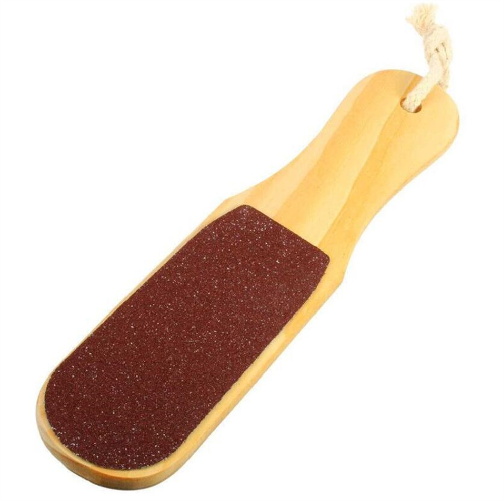 Wholesale Foot Treatment Wood File Callus Remover Scrubber Professional Pedicure Feet Rasp Removes Cracked Heels Dead Skin Corn Hard Skin Pumice Stone