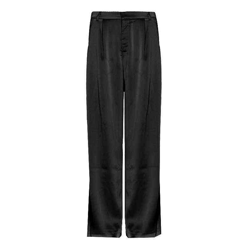 TWOTWNSTYLE Summer Loose Casual Trousers For Women High Waist Maxi Wide Leg Pants Female Elegant Fashion Clothes 211115