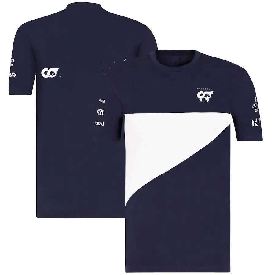 F1 Formula One t Shirts Competition Audience T-shirt Scuderia Alpha Tauri Team Navy Short Sleeve Kakuta Gasley Simple Style Work Clothes Riding Tshirts Jfng, Racing car5
F1 Formula One t Shirts Competition Audience T-shirt Scuderia Alpha Tauri Team Navy Short Sleeve Kakuta Gasley Simple Style Work Clothes Riding Tshirts Jfng, Racing car5