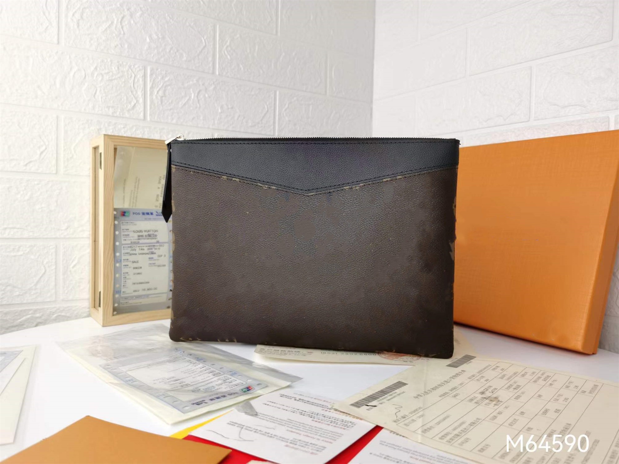 TOP 2022 High Quality Fashion Letter Classic Clutch Bags wild Ladies clutches luxury bag city handbags designer Women beach clutch handbag, L2 white grid 24cm
TOP 2022 High Quality Fashion Letter Classic Clutch Bags wild Ladies clutches luxury bag city handbags designer Women beach clutch handbag, L2 white grid 24cm
