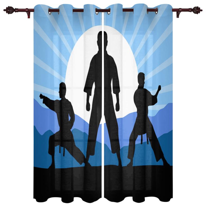 Luxury Home Window Curtains Karate Athletes Fighting Pattern Living Room Closet Kitchen Bedroom Exquisite Translucent Curtain & Drapes
Luxury Home Window Curtains Karate Athletes Fighting Pattern Living Room Closet Kitchen Bedroom Exquisite Translucent Curtain & Drapes