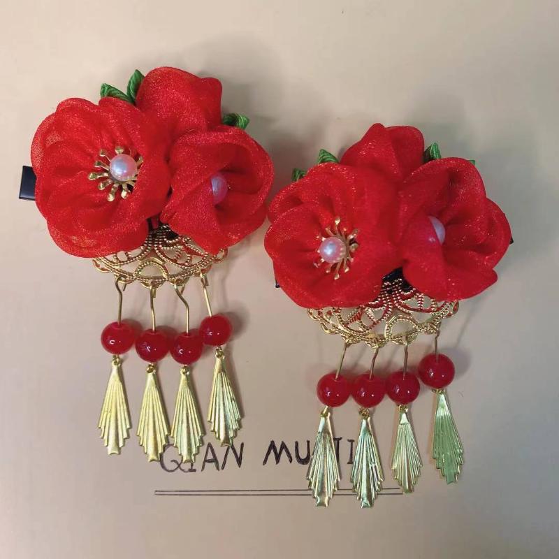 Hair Accessories Handmade Chinese Vintage Clips Princess PearlTassel Girls Hairpeice Barrettes Hairwears Hairgrips 10, Red
Hair Accessories Handmade Chinese Vintage Clips Princess PearlTassel Girls Hairpeice Barrettes Hairwears Hairgrips 10, Red