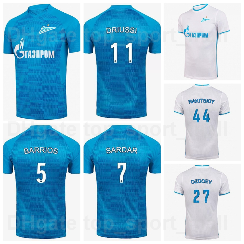 21-22 Zenit St. Petersburg Soccer Jerseys Home 7 AZMOUN 21 EROKHIN 8 WENDEL 19 SUTORMIN 10 MALCOM 3 SANTOS 22 DZYUBA 17 MOSTOVOY 5 BARRIOS 11 DRIUSSI Football Shirt Kits, Blue
21-22 Zenit St. Petersburg Soccer Jerseys Home 7 AZMOUN 21 EROKHIN 8 WENDEL 19 SUTORMIN 10 MALCOM 3 SANTOS 22 DZYUBA 17 MOSTOVOY 5 BARRIOS 11 DRIUSSI Football Shirt Kits, Blue