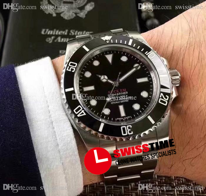 EM Asian 2813 Automatic Mens Watch Rollie 114060 Stee Case Ceramics Bezle Black Dial Sports Watches Oystersteel Bracelet Co-Branded Limited Edition Swisstime R204, Customer-defined waterproof service
EM Asian 2813 Automatic Mens Watch Rollie 114060 Stee Case Ceramics Bezle Black Dial Sports Watches Oystersteel Bracelet Co-Branded Limited Edition Swisstime R204, Customer-defined waterproof service