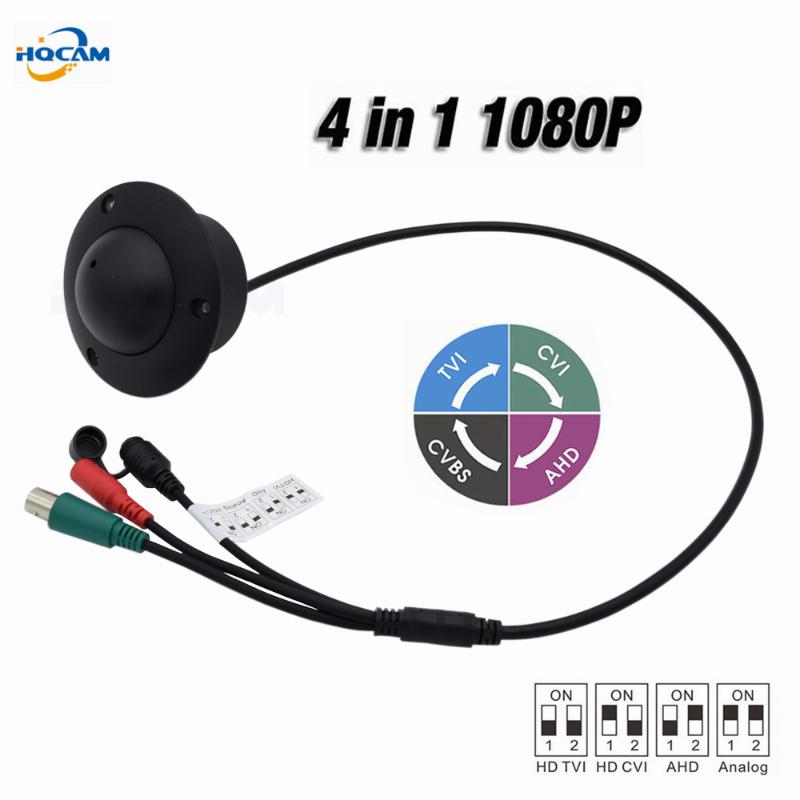 Cameras HQCAM Mini Black Dome Camera 2MP 1080P 4 IN 1 AHD/CVI/TVI/CVBS Indoor Elevator Lift Security UFO OSD DIP Switch
Cameras HQCAM Mini Black Dome Camera 2MP 1080P 4 IN 1 AHD/CVI/TVI/CVBS Indoor Elevator Lift Security UFO OSD DIP Switch