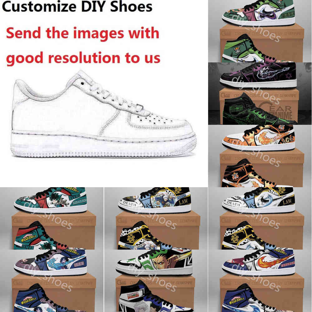 Custom Made Shoes Anime DIY Jumpman 1 1s Sports Sneakers For Men Women Running Basketball Shoe Customize Customized Trainers Hip HopEPZC, 18
Custom Made Shoes Anime DIY Jumpman 1 1s Sports Sneakers For Men Women Running Basketball Shoe Customize Customized Trainers Hip HopEPZC, 18