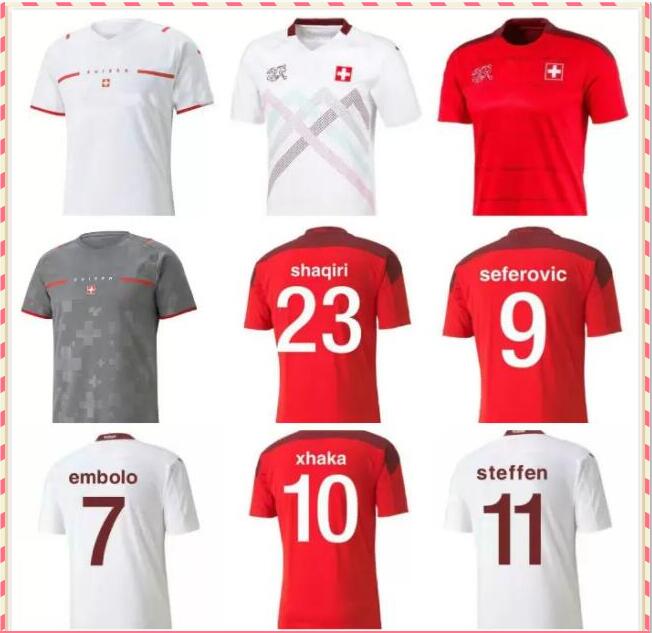 2021 2022 European Cup Switzerland Soccer Jersey 21 22 Away Xhaha Akanji Zakaria Rodriguez Elvedi Maillots de football Shirt Man national te, White
2021 2022 European Cup Switzerland Soccer Jersey 21 22 Away Xhaha Akanji Zakaria Rodriguez Elvedi Maillots de football Shirt Man national te, White