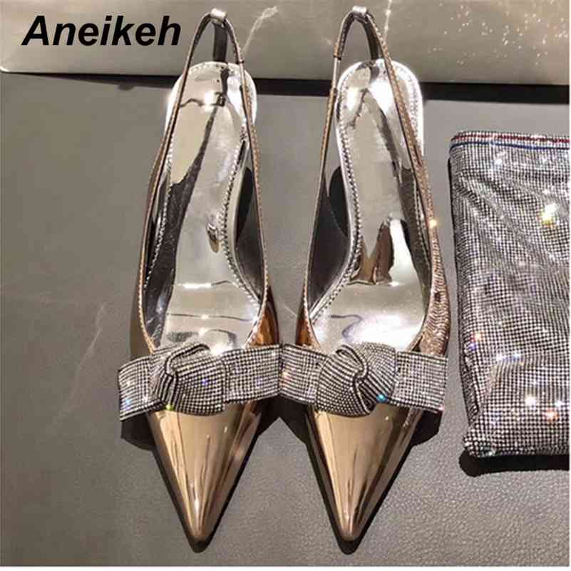 Summer Fashion Women's Pumps Sexy CRYSTAL Butterfly-knot STILETTO SHOES Ladies Party Pointed End Shallow 41 42 210507, Champagne
Summer Fashion Women's Pumps Sexy CRYSTAL Butterfly-knot STILETTO SHOES Ladies Party Pointed End Shallow 41 42 210507, Champagne