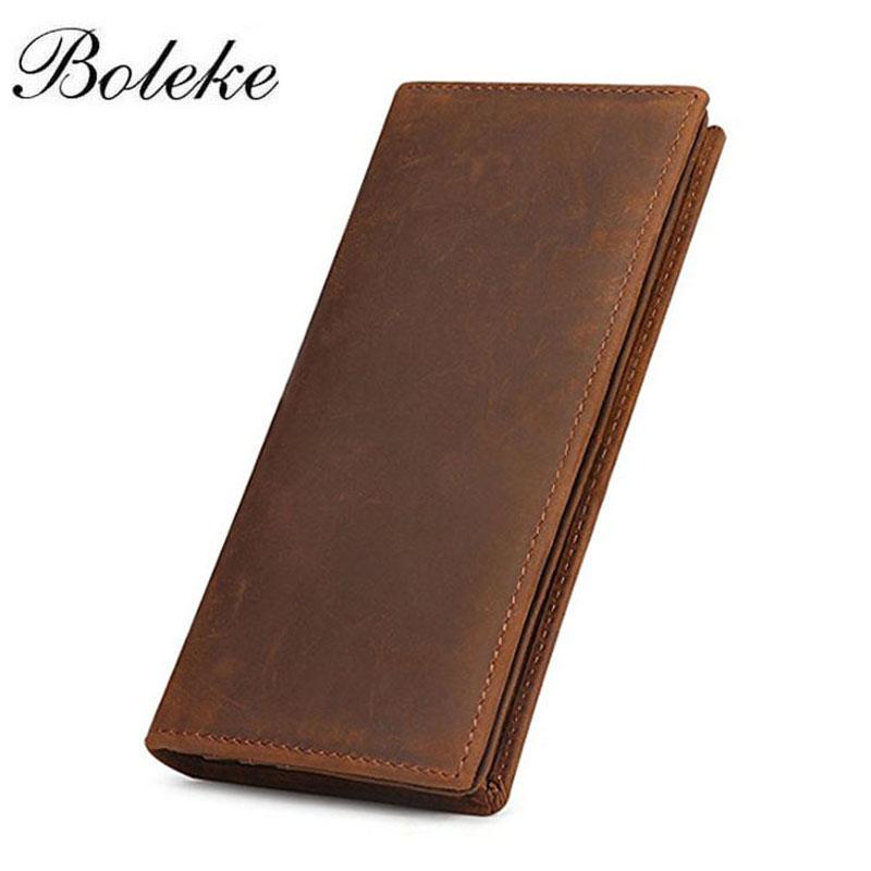 Wallets Brand Men Genuine Leather Slim Wallet Purse Vintage Long Bifold Card Holder Clutch Male Crazy Horse For Man 4100, Red;black
Wallets Brand Men Genuine Leather Slim Wallet Purse Vintage Long Bifold Card Holder Clutch Male Crazy Horse For Man 4100, Red;black