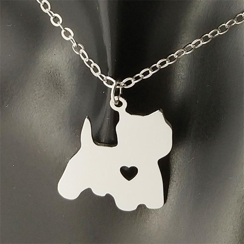 Pendant Necklaces Love Dog Animal Stainless Steel Necklace Puppy Men And Women Jewelry Valentine's Day Gift
Pendant Necklaces Love Dog Animal Stainless Steel Necklace Puppy Men And Women Jewelry Valentine's Day Gift