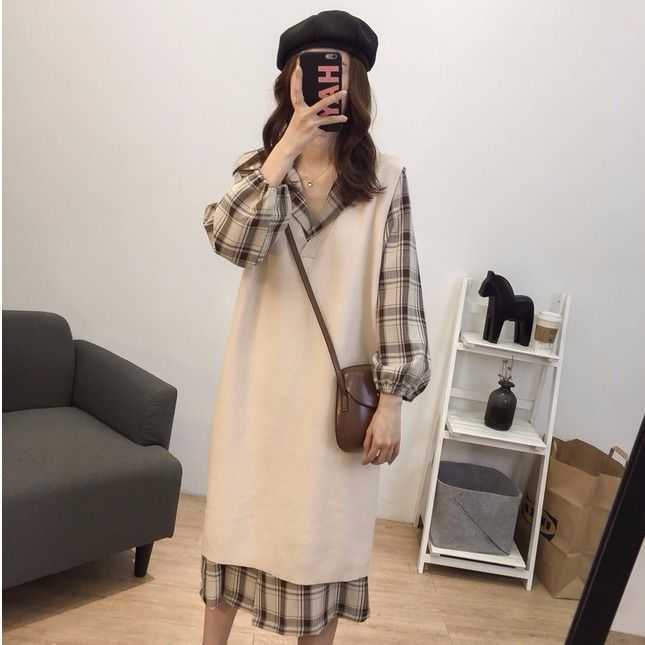 Women Cashmere Knitted Pullovers Vest Long Waistcoat Autumn Winter Sweater Vests Slim Sleeveless Casual Female 211007