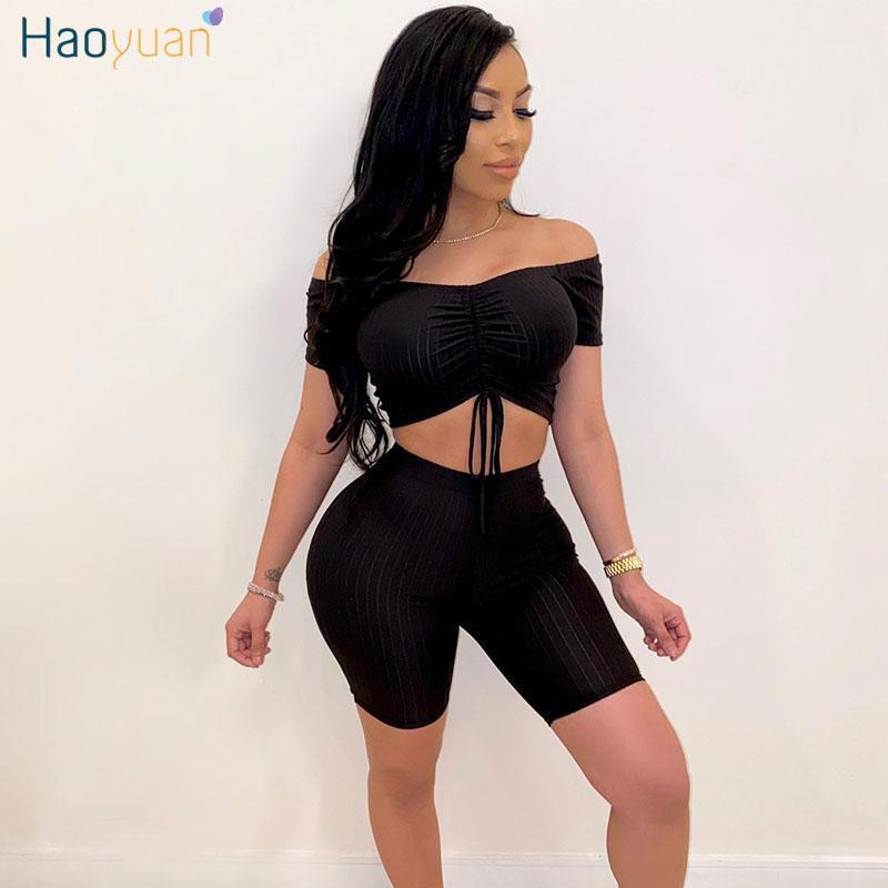 Sexy Knit Two Piece Set Tracksuit Summer Clother For Women Matching Sets Crop Top Biker Shorts Sweat Suits Club Outfits Women's Tracksuits, Gray
Sexy Knit Two Piece Set Tracksuit Summer Clother For Women Matching Sets Crop Top Biker Shorts Sweat Suits Club Outfits Women's Tracksuits, Gray