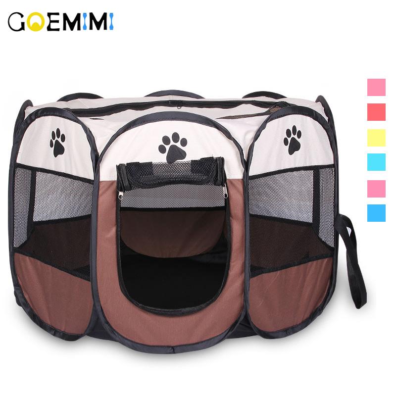 Portable Folding Pet Tent Dog House Cage Cat Playpen Puppy Kennel Easy Operation Octagonal Fence Outdoor Supplies Kennels & Pens
Portable Folding Pet Tent Dog House Cage Cat Playpen Puppy Kennel Easy Operation Octagonal Fence Outdoor Supplies Kennels & Pens