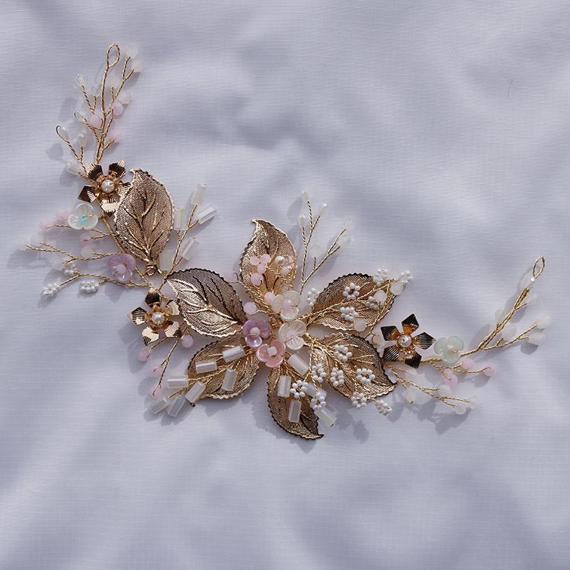 Hair Clips & Barrettes Boho Gold Leaf Wedding Comb Bridal Piece Floral Accessories Handmade Pearls Women Party Prom Headpiece, Golden;silver
Hair Clips & Barrettes Boho Gold Leaf Wedding Comb Bridal Piece Floral Accessories Handmade Pearls Women Party Prom Headpiece, Golden;silver