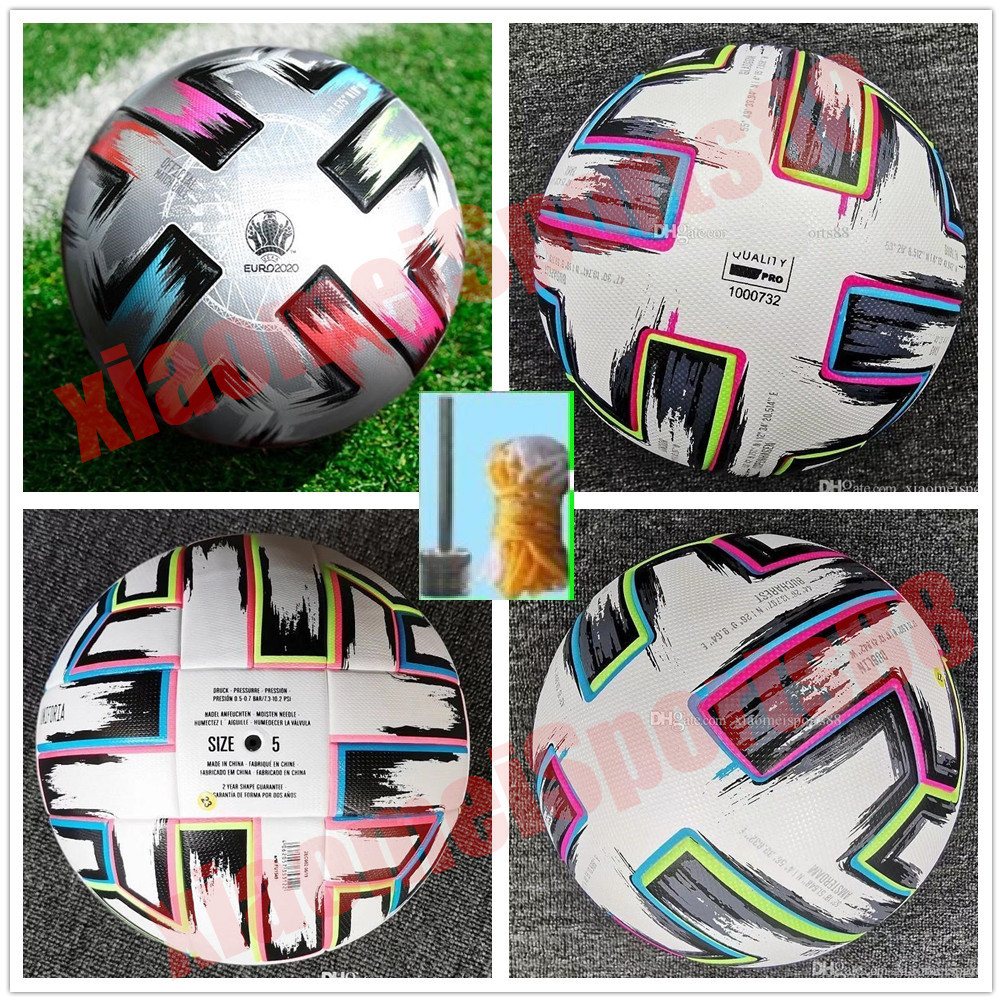 

Top quality Euro Cup size: 4 Soccer ball 2021 Uniforia Finale Final KYIV PU size 5 balls granules slip-resistant football high