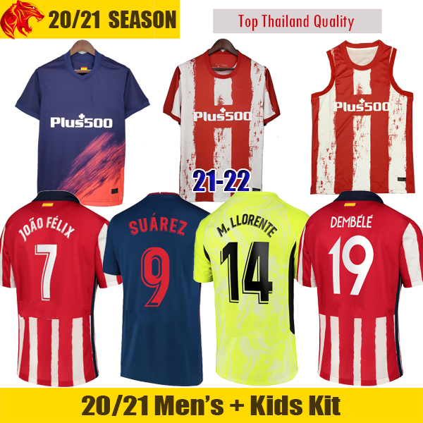 21 22 Atletico Soccer Jerseys de Madrid JOAO FELIX 2021 SUAREZ CORREA KOKE DEMBELE football Shirt Carrasco M.LLORENTE Men Kids Kit, 2017 special edition
21 22 Atletico Soccer Jerseys de Madrid JOAO FELIX 2021 SUAREZ CORREA KOKE DEMBELE football Shirt Carrasco M.LLORENTE Men Kids Kit, 2017 special edition