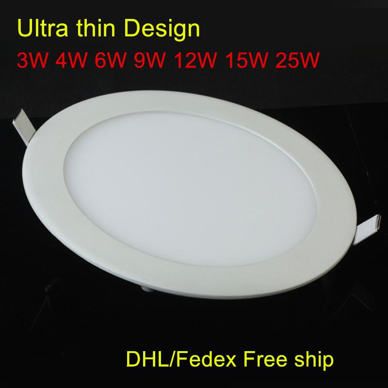 Dimmable LED Lighting Panel Light Round 3w 4w 6w 9w 12w 15w 25w Ceiling Recessed Lamp AC85-265V+LED Driver 10PCS Lights
Dimmable LED Lighting Panel Light Round 3w 4w 6w 9w 12w 15w 25w Ceiling Recessed Lamp AC85-265V+LED Driver 10PCS Lights