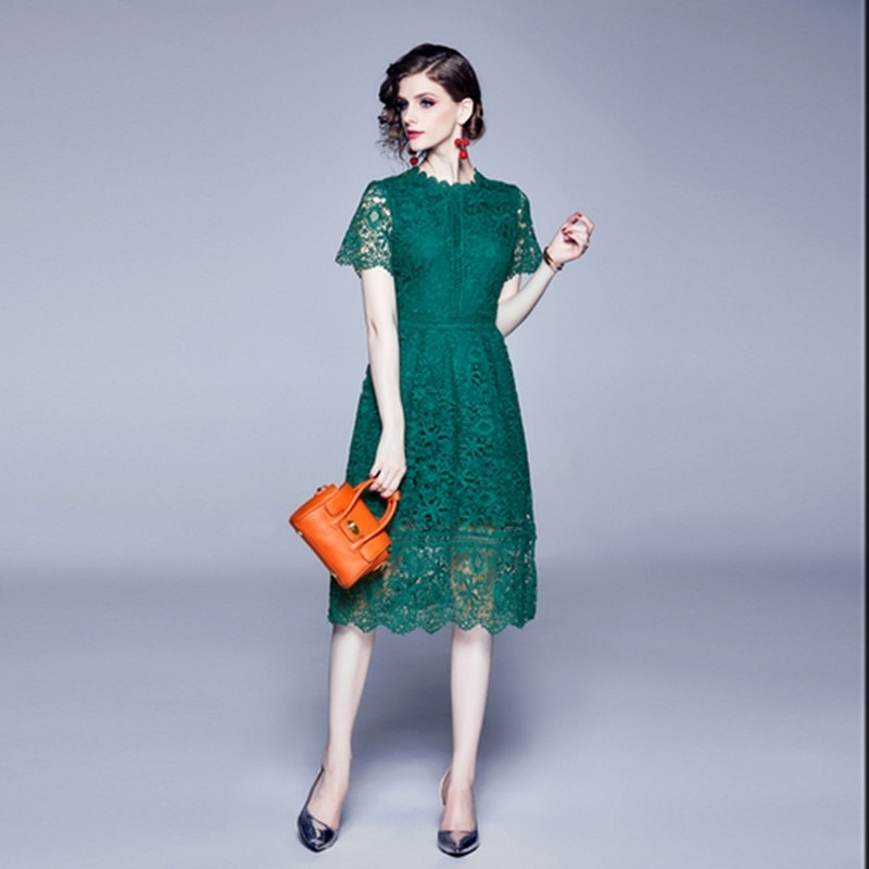 Runway Maxi Long Dress Women's Short Sleeve Lace Hollow out Embroidery Solid White Elegant Formal Party es 210525, Picture color
Runway Maxi Long Dress Women's Short Sleeve Lace Hollow out Embroidery Solid White Elegant Formal Party es 210525, Picture color