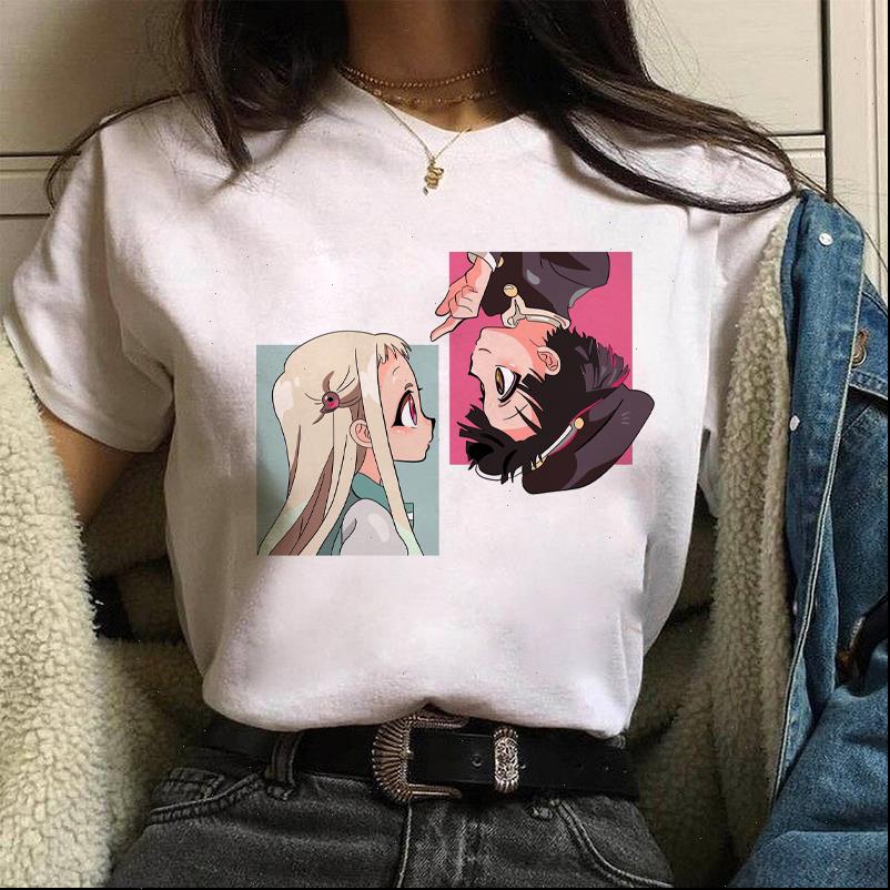 Funny Women Tops Cartoon Inuyasha T shirt King Graphic Tees Female Kawaii Japanese Anime Toilet Bound Hanako Kun, White
Funny Women Tops Cartoon Inuyasha T shirt King Graphic Tees Female Kawaii Japanese Anime Toilet Bound Hanako Kun, White