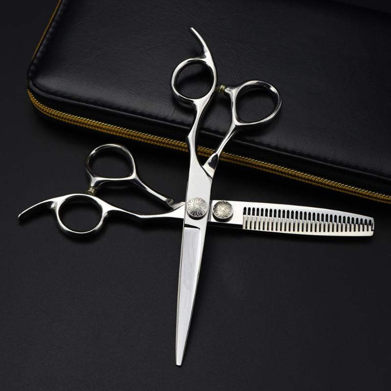 Hair Scissors Professional JP 440c Steel 6 Inch Flower Screw Cutting Barber Makas Haircut Thinning Shears Hairdresser
Hair Scissors Professional JP 440c Steel 6 Inch Flower Screw Cutting Barber Makas Haircut Thinning Shears Hairdresser