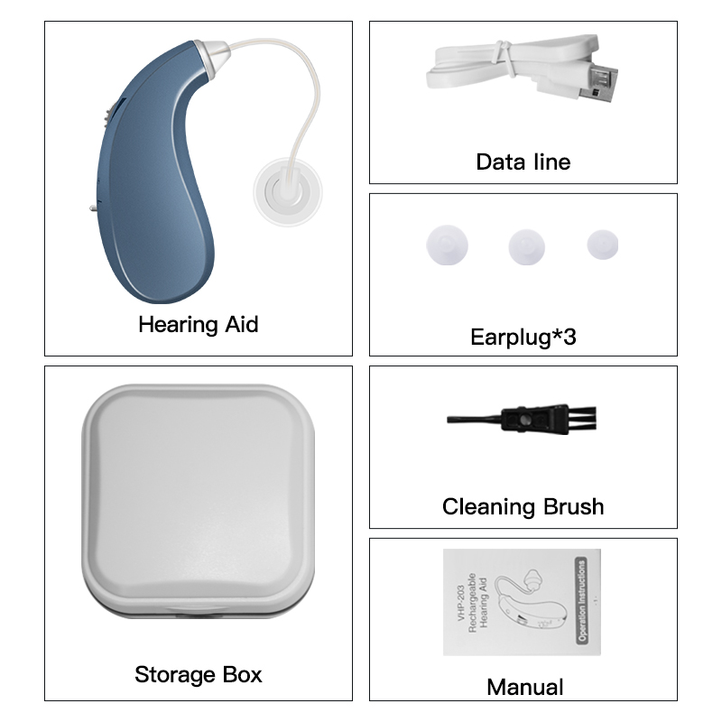 BTE Rechargeable Hearing Aids Intelligent Low-Noise Wide-Frequency Wireless Ear Sound Amplifie Digital Hearing Aid For Elderly
BTE Rechargeable Hearing Aids Intelligent Low-Noise Wide-Frequency Wireless Ear Sound Amplifie Digital Hearing Aid For Elderly