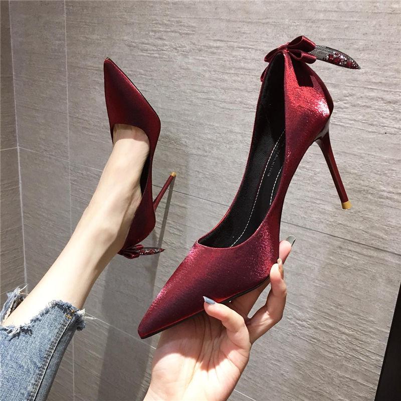 Dress Shoes Bed High Heels Women 2021 Autumn All-match Fashion Stiletto Sexy Pointed French Fairy Style Single, Black
Dress Shoes Bed High Heels Women 2021 Autumn All-match Fashion Stiletto Sexy Pointed French Fairy Style Single, Black