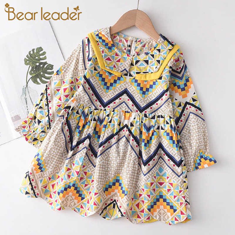 Bear Leader Girls Casual Sweet Dresses Autumn Girl Geometric Pattern Dress Kids Baby Retro Party Costumes Children Suit 210708, Ah4083yellow
Bear Leader Girls Casual Sweet Dresses Autumn Girl Geometric Pattern Dress Kids Baby Retro Party Costumes Children Suit 210708, Ah4083yellow