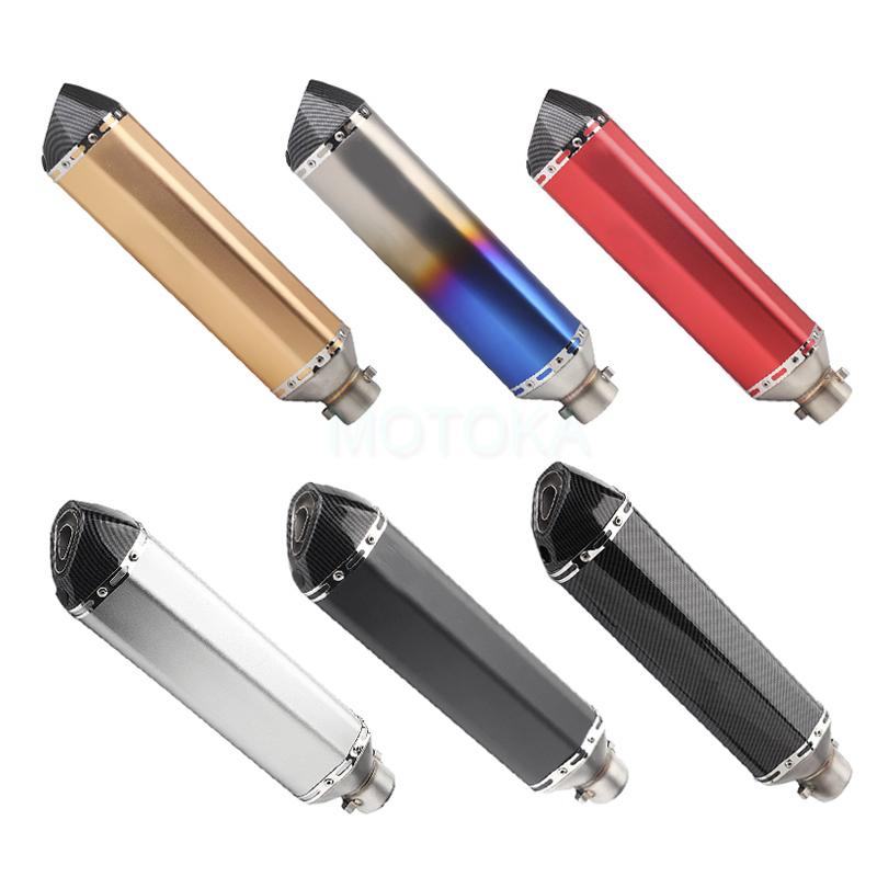 Motorcycle Exhaust System Universal Modified Pipe Nmax155 RC390 WR250 Z250 Tmax 530 Ninja 400 MT07 Moto Muffler Scooter Slip-on
Motorcycle Exhaust System Universal Modified Pipe Nmax155 RC390 WR250 Z250 Tmax 530 Ninja 400 MT07 Moto Muffler Scooter Slip-on
