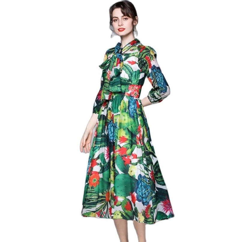 Fashion Women's Dress Bowknot Collar Chiffon Printed Long Sleeve Elegant Summer Holiday Style Skirt 210520, Mixed color
Fashion Women's Dress Bowknot Collar Chiffon Printed Long Sleeve Elegant Summer Holiday Style Skirt 210520, Mixed color