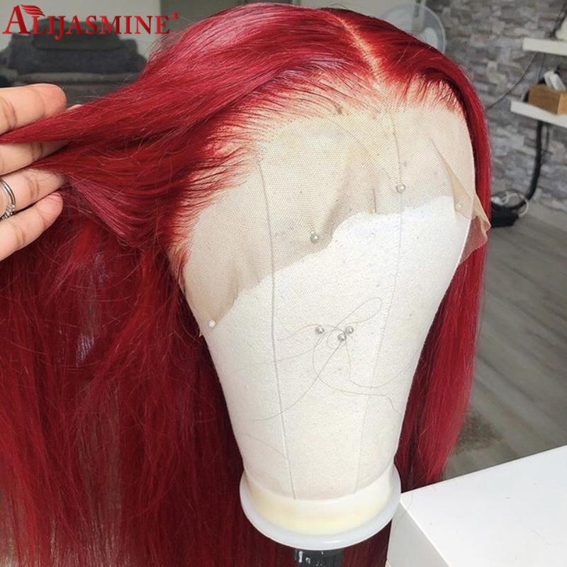 Lace Wigs 180% Pre Plucked Closure Wig Straight Red Colored Human Hair Brazilian Remy Transparent For Women, #613
Lace Wigs 180% Pre Plucked Closure Wig Straight Red Colored Human Hair Brazilian Remy Transparent For Women, #613