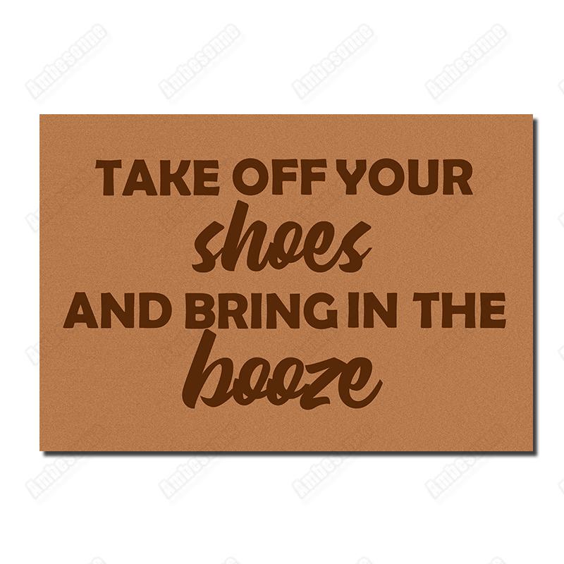 Welcome Mat Funny Door Mats for Entrance Print on Demand Take Off Your Shoes and Bring In The Brooze Floor Carpet In The Hallway
Welcome Mat Funny Door Mats for Entrance Print on Demand Take Off Your Shoes and Bring In The Brooze Floor Carpet In The Hallway